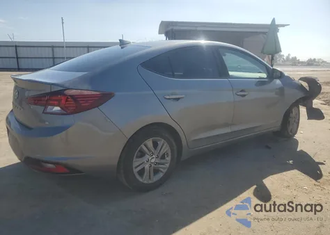 2019 Hyundai Elantra Sel from USA, damaged, VIN 5NPD84LFXKH458426